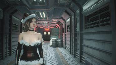 Ada & Claire Black Christmas Dress