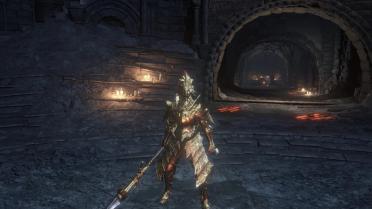 Golden Ornstein and Dragonslayer Spear