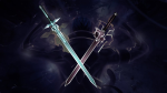 Kirito Weapons - Dark Repulser and Elucidator (COMRADES Exclusive)