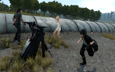 Lunafreya Nox Fleuret (as Ignis)
