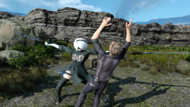 YoRHa 2B replace Enemies
