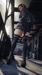 Wutai-Tifa's Thighs (and Chest)