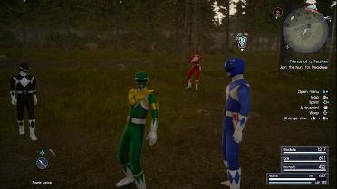 Mighty Morphin Power Ranger Black Ranger (Prompto)