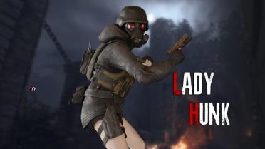 Lady HUNK over Ada