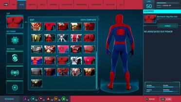 Marvel Spider-Man 2017 Suit