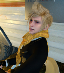 Japanese School Uniform Style Skirt (Prompto's Outfit)