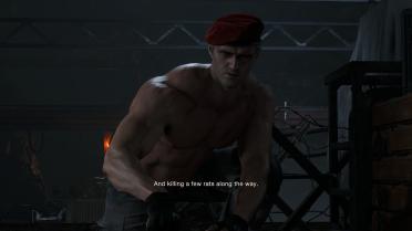 Shirtless Jack Krauser