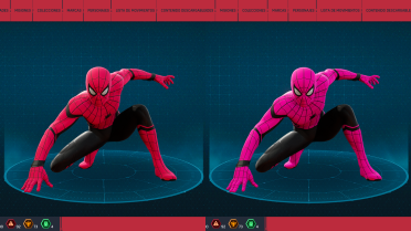 Miles Morales Pink Style for Stark Suit 2 Versions