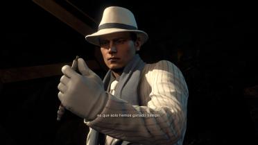 Leon S. Kennedy in Pinstripe (White Chapel)