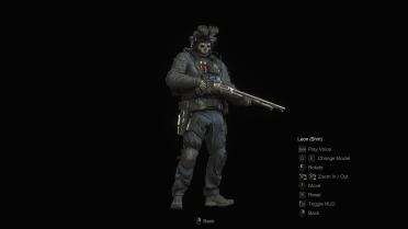 Ghost's Night War Uniform