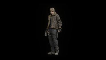 Re4 Remake Classic OG Jacket Retexture