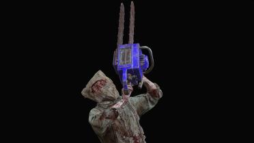 Colored Chainsaw
