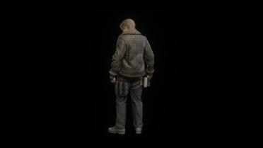 Re4 Remake Classic OG Jacket Retexture
