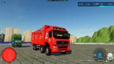 FS22 China Da Yun Heavy Truck (Colored Flowing Lights)