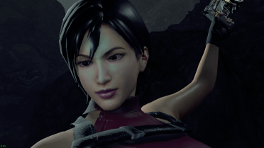 RE4 OG Ada's Mini Red Dress (with RE4 OG Ada's head)