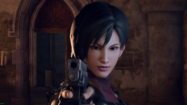 RE4 OG Ada's Mini Red Dress (with RE4 OG Ada's head)