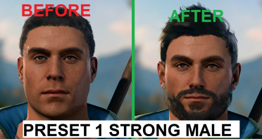 Human presets - Gale - Wyll face replacements