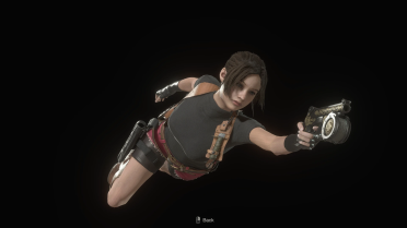 Claire Redfield (RE2 costume) over Ada