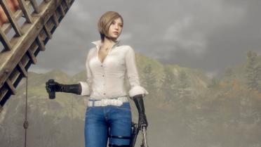 Ada Sexy Jeans Suit