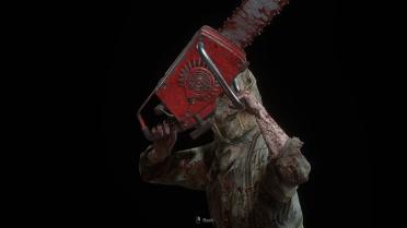 Red Chainsaw