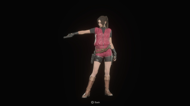 Claire Redfield (RE2 costume) over Ada