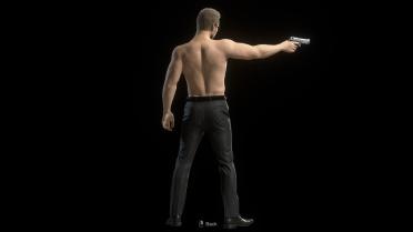 Shirtless Classic Albert Wesker
