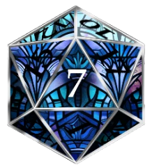Stained Glass Dice