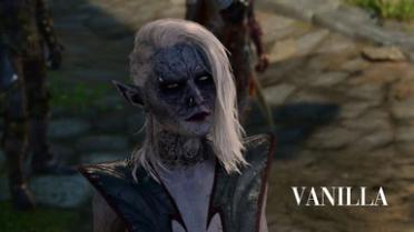 Less Veins on Face