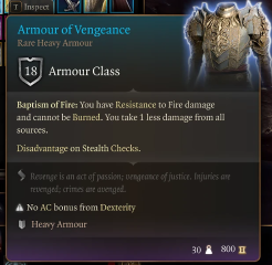 Armour of Vengeance