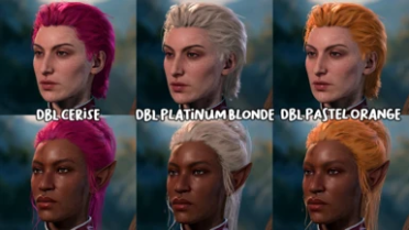 Astralities' Hair Color Supplement