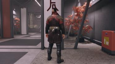 Red Pirate Captain Dark Retexture