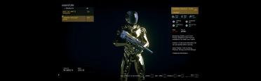 Golden Starborn Suit