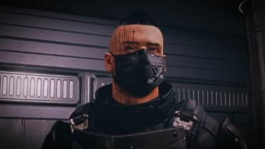 Black FMT Mask