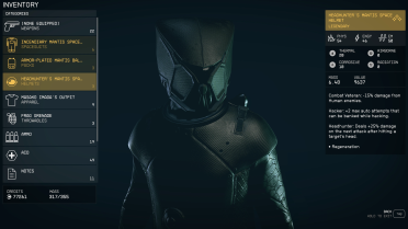 Full Black Mantis