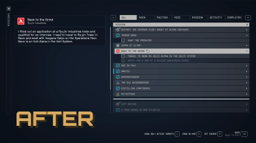 Compact Mission UI