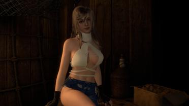 Ashley with Long Hair