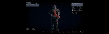 Red Pirate Assault Spacesuit