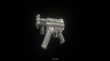 MP5K Gold Black and Platinum