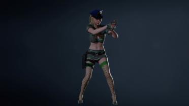 Claire Bad Cop - Ultra Skin Pack
