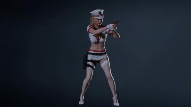 Claire Bad Cop - Ultra Skin Pack