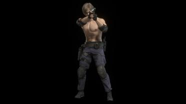 Shirtless R.P.D. Leon