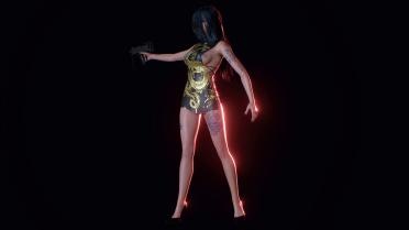 Claire Dragon Dress - Pack