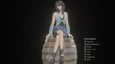Rinoa Heartilly (FF8) As Ashley (RE4)