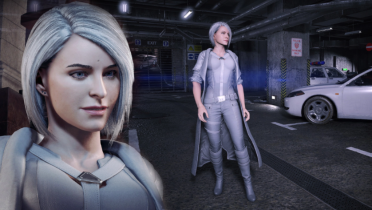 Silver Sable over Claire