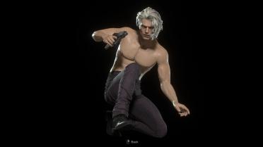 Shirtless Romantic Leon