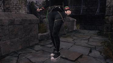 Ashley The Cure Shirt w Lace Tights