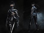 ZOI aqua goth outfit