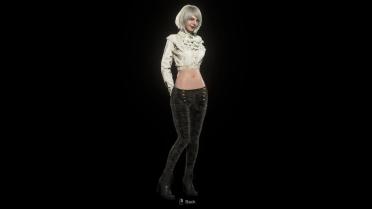 Ashley Romantic Crop Top