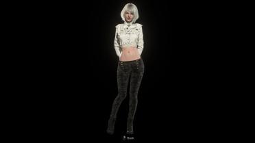 Ashley Romantic Crop Top