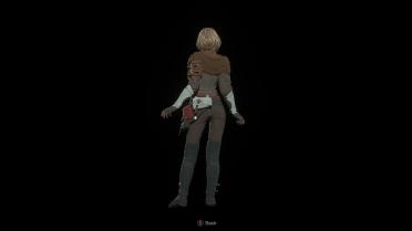 Ashley in Hero Costume